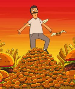 Bobs Burgers Bob Belcher Diamond Painting