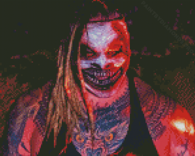 Bray Wyatt The Fiend Diamond Painting