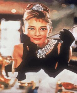 Breakfast At Tiffanys Holly Character Diamond Painting