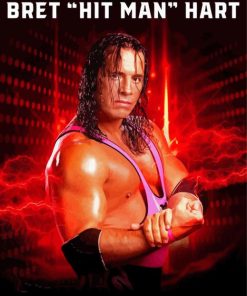 Bret Hitman Hart Diamond Painting