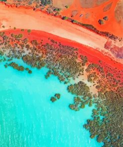 Broome Overhead View Diamond Painting