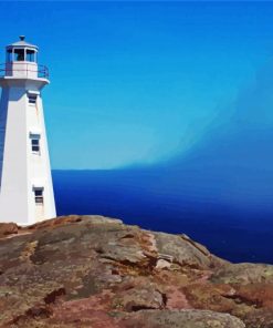 Cape Spear Lighthouse Canada Diamond Painting