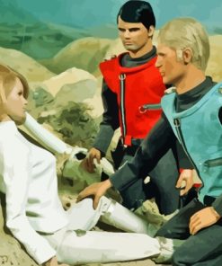 Captain Scarlet Characters Diamond Painting