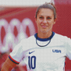 Carli Lloyd American Soccer Diamond Painting