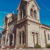 Cathedral In Santa Fe New Mexico Diamond Painting