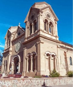 Cathedral In Santa Fe New Mexico Diamond Painting