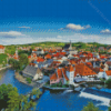 Cesky Krumlov South Bohemia Diamond Painting