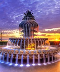 Charleston Pineapple South Carolina Diamond Painting