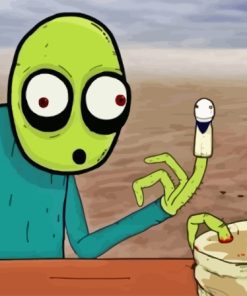 David Firth Salad Fingers Diamond Painting