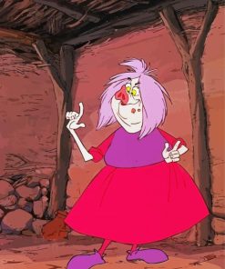 Disney Madam Mim Pig Diamond Painting