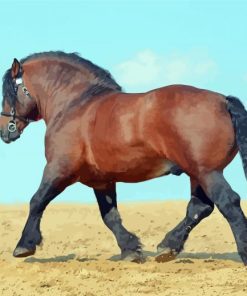 Draft Horse Diamond Painting