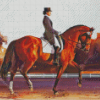 Dressage Horse Show Diamond Painting