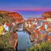 England Village Staithes Diamond Painting