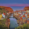 England Village Staithes Diamond Painting