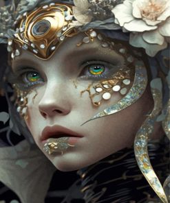 Fantastic Snake Girl Diamond Painting