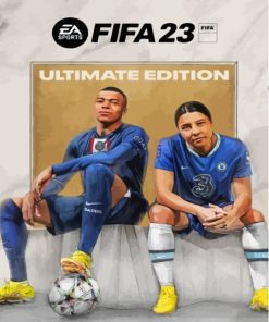 Fifa 23 Game Poster Diamond Painting