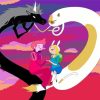 Fionna And Cake Lord Monochromicorn Diamond Painting