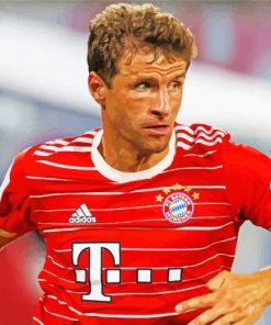 Football Player Thomas Muller Diamond Painting