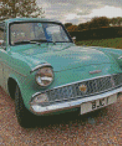 Ford Anglia Vintage Car Diamond Painting