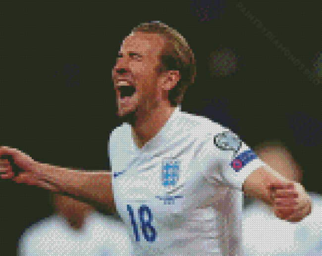 Harry Kane Diamond Painting