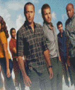 Hawaii Five 0 Characters Diamond Painting