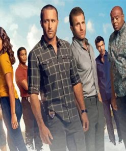 Hawaii Five 0 Characters Diamond Painting