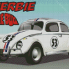 Herbie Car Herbie The Love Bug Movie Diamond Painting