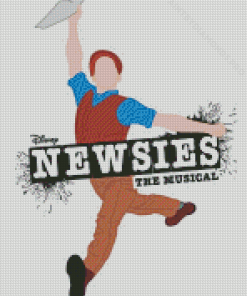 Illustration Newsies Poster Diamond Painting