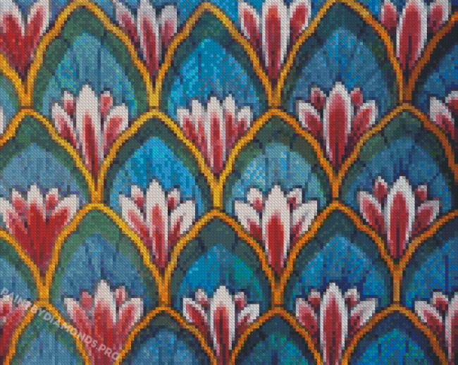 Indian Pattern Art Design Diamond Painting