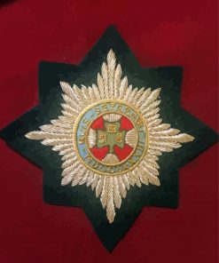 Irish Guards Badge Diamond Painting