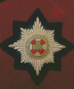 Irish Guards Badge Diamond Painting