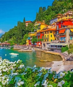 Italy Varenna Diamond Painting