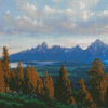 Jackson Lake National Park Diamond Painting