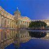 Kazan Cathedral Water Reflection Diamond Painting