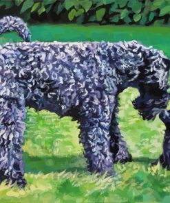 Kerry Blue Terrier Diamond Painting