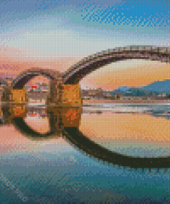 Kintai Kyo Japan Bridge Diamond Painting