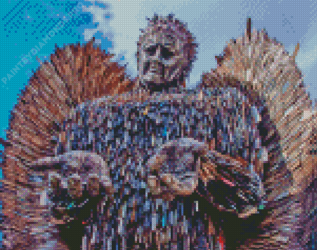 Knife Angel Diamond Painting