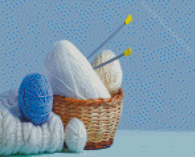 Knitting Diamond Painting