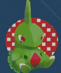 Larvitar Rock Ground Pokemon Diamond Painting