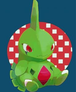 Larvitar Rock Ground Pokemon Diamond Painting