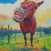 Laughing Horse Diamond Painting