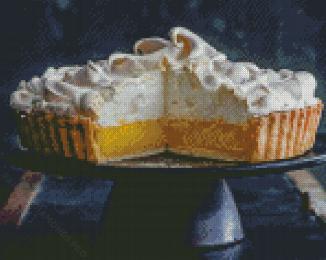 Lemon Meringue Diamond Painting