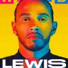 Lewis Hamilton Magazine Cover Diamond Painting