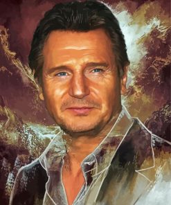 Liam Neeson Art Diamond Painting