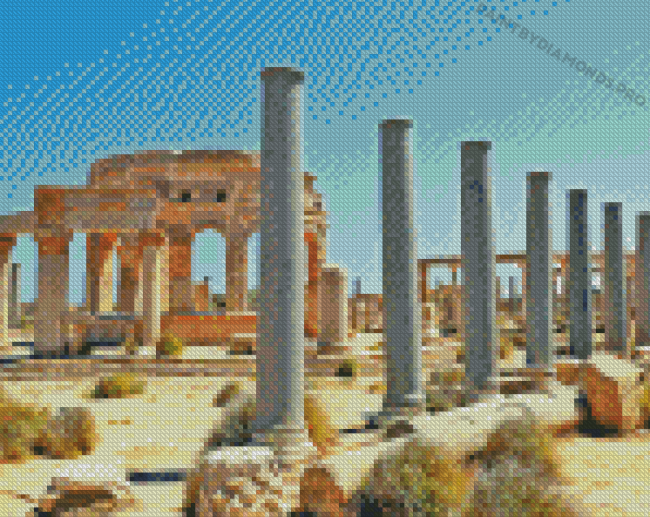 Libya Leptis Magna Diamond Painting