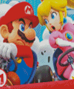 Mario Kart Serie Diamond Painting