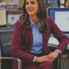 Melissa Fumero Amy Santiago Brooklyn 99 Diamond Painting