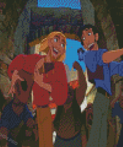 Miguel And Tulio The Road To En Dorado Movie Diamond Painting