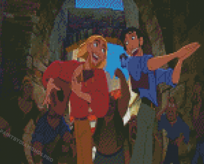 Miguel And Tulio The Road To En Dorado Movie Diamond Painting