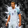 Monochrome Harry Kane Diamond Painting